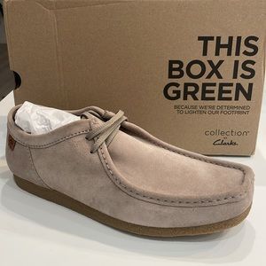 Mens Size US 13 Clarks Collection. Brand New in box. Color is Stone Suede.